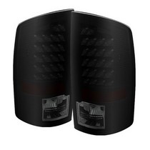 Spyder Black Smoked LED Tail Lights 02-06 Dodge Ram